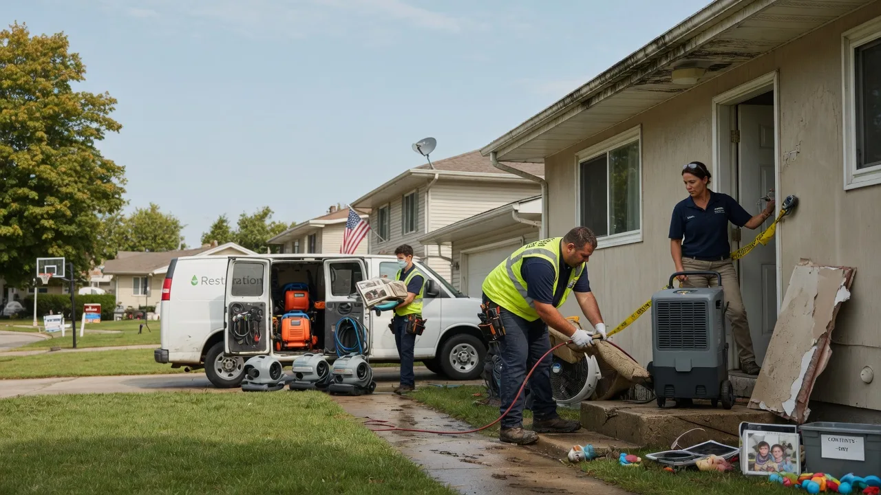 Water Damage Restoration in Nemours, WV near me